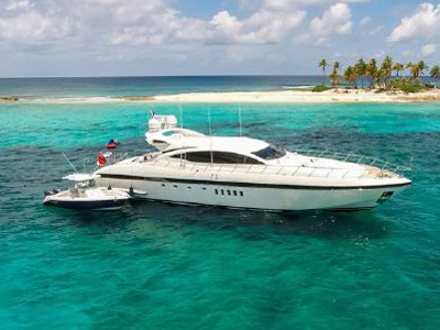 81 foot luxury Cheoy Lee yacht Bahamas